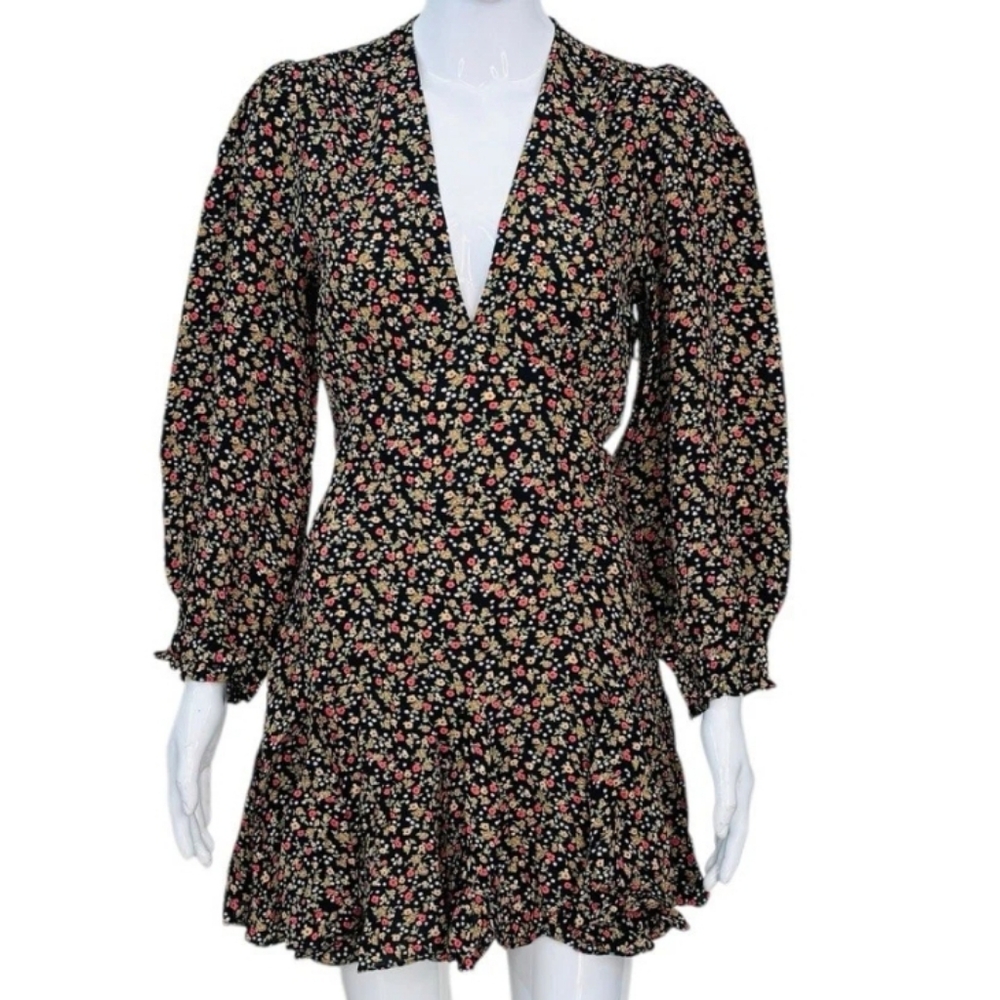 Camden Dress in ink Montpellier Floral